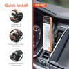 Mag Grip 15W Magnetic Wireless Fast Charging Phone Mount | Vent + Dashboard + Windshield | Black