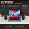 SonicFuse Dual Magnetic Wireless Speaker | Black