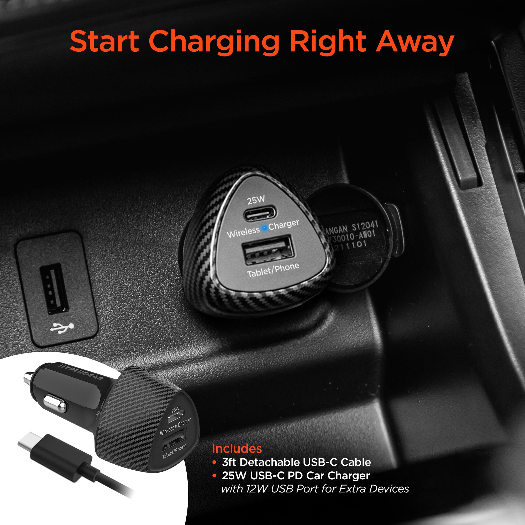 MaxCharge 15W Magnetic Wireless Fast Charging Phone Mount | Vent + Das ...