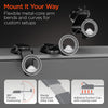 Mag Grip Pro Magnetic Phone Mount 3-in-1 Kit | Vent + Dashboard + Windshield | Silver