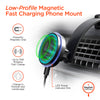 MaxCharge 15W Magnetic Wireless Fast Charging Phone Mount | Dashboard | Black