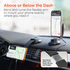 MaxCharge 15W Magnetic Wireless Fast Charging Phone Mount | Dashboard | Black
