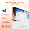SpeedBoost 40W USB-C PD GaN Ultra-Fast Wall Charger with AVS and 60W Dynamic Boost | White
