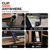 Mag Grip Magnetic Phone Mount with Universal Clip-On Base | Black
