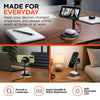 MaxCharge Elite 3-in-1 Magnetic Wireless Charging Stand with Qi2 | Gray