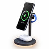 MaxCharge Halo Qi2 3-in-1 Charging Stand | Gray