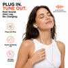 C26 Wired Hi-Fi USB-C Metal Earbuds | White