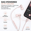 C26 Wired Hi-Fi USB-C Metal Earbuds | Pink