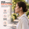 AeroFlex Clip Open-Ear Clip-On Earbuds | Champagne Rose