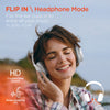 Flip 2-in-1 Wireless Headphones + Speaker | White