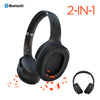 Flip 2-in-1 Wireless Headphones + Speaker | Black