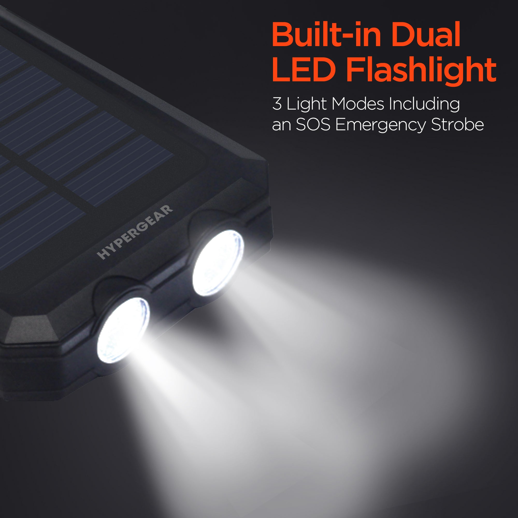 Soundlogic Solar Powerbank - Black - Silvergear