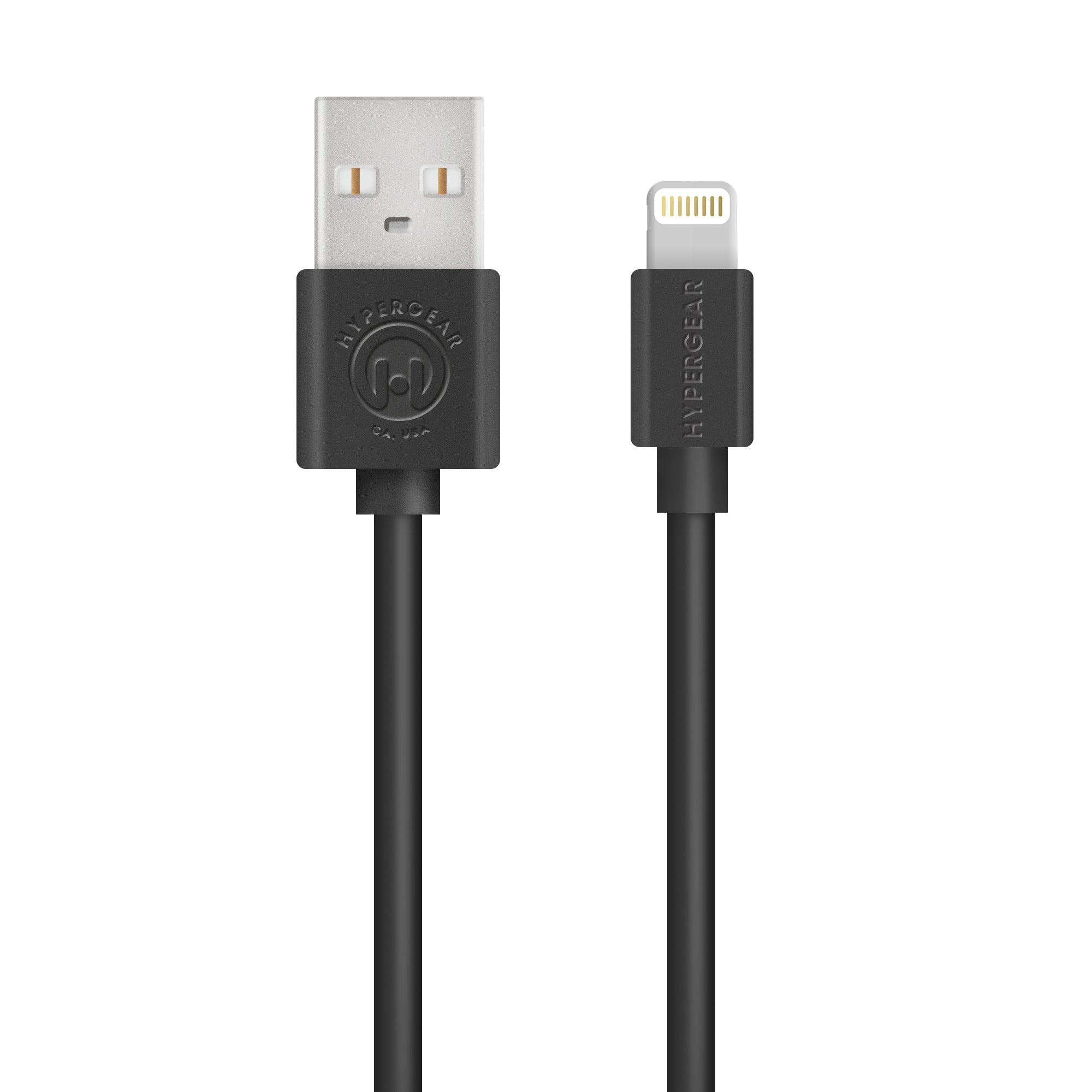 HyperGear Flexi MFi Lightning™ Charge & Sync Flat USB Cable - Black –  HYPERGEAR