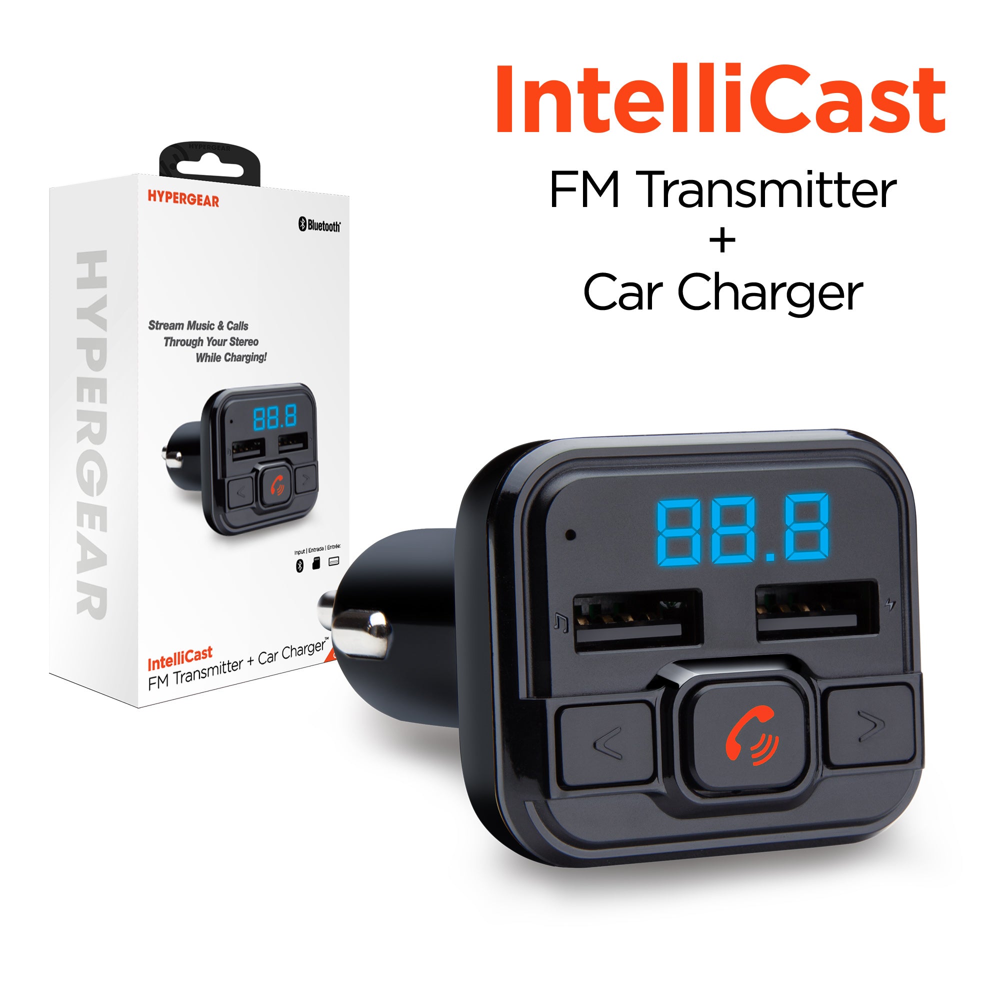 Bluetooth FM Transmitter für Auto,Drahtloser