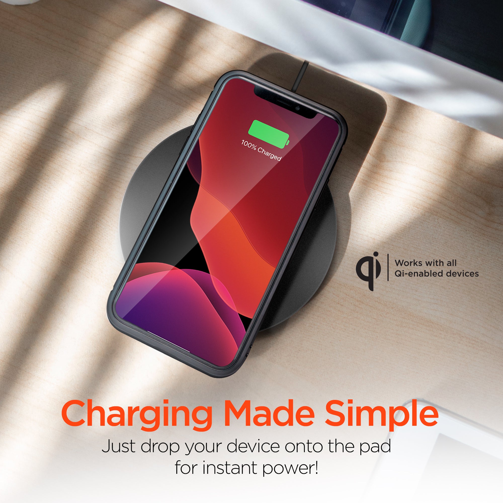 ChargePad 5W Wireless Charger | Black