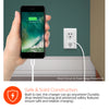 12W USB Rapid Wall Charger | 4ft MFi Lightning Cable | White