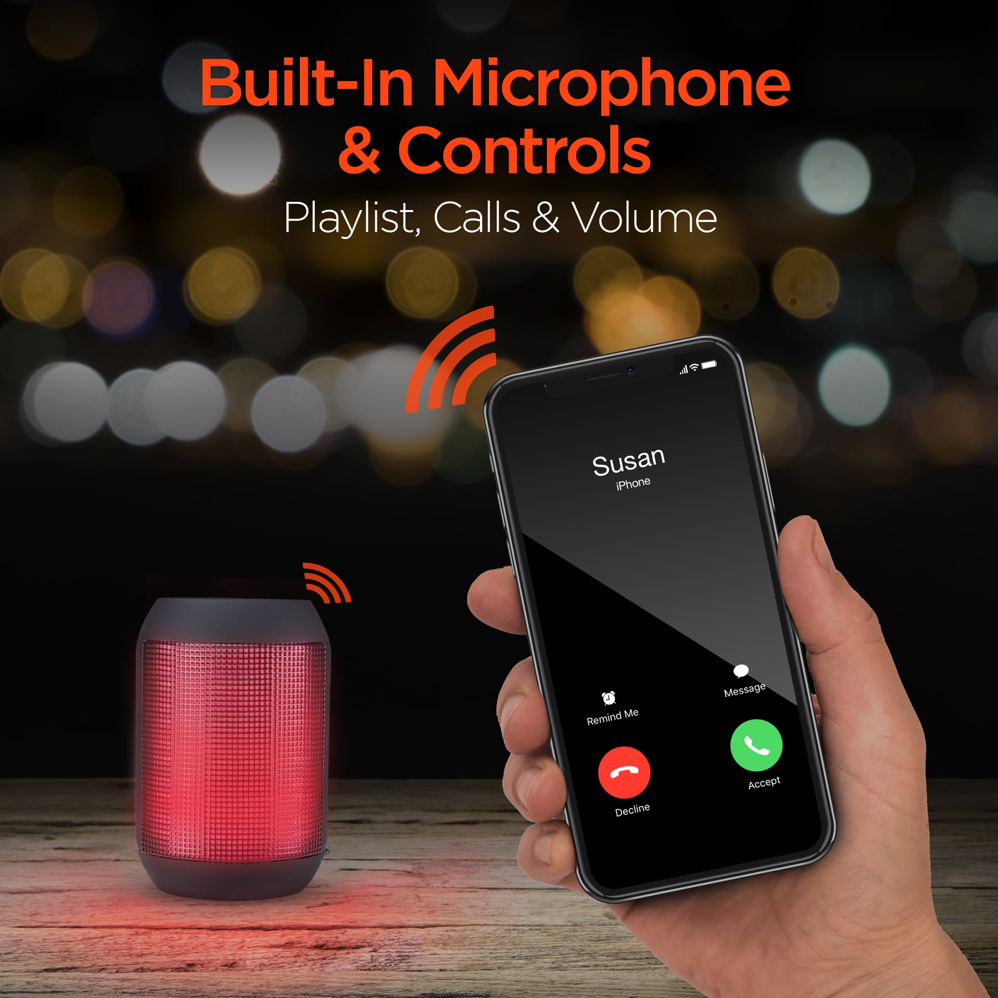 RaveMini Wireless LED Speaker