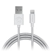 USB to MFi Lightning Braided Cable | 4ft | White