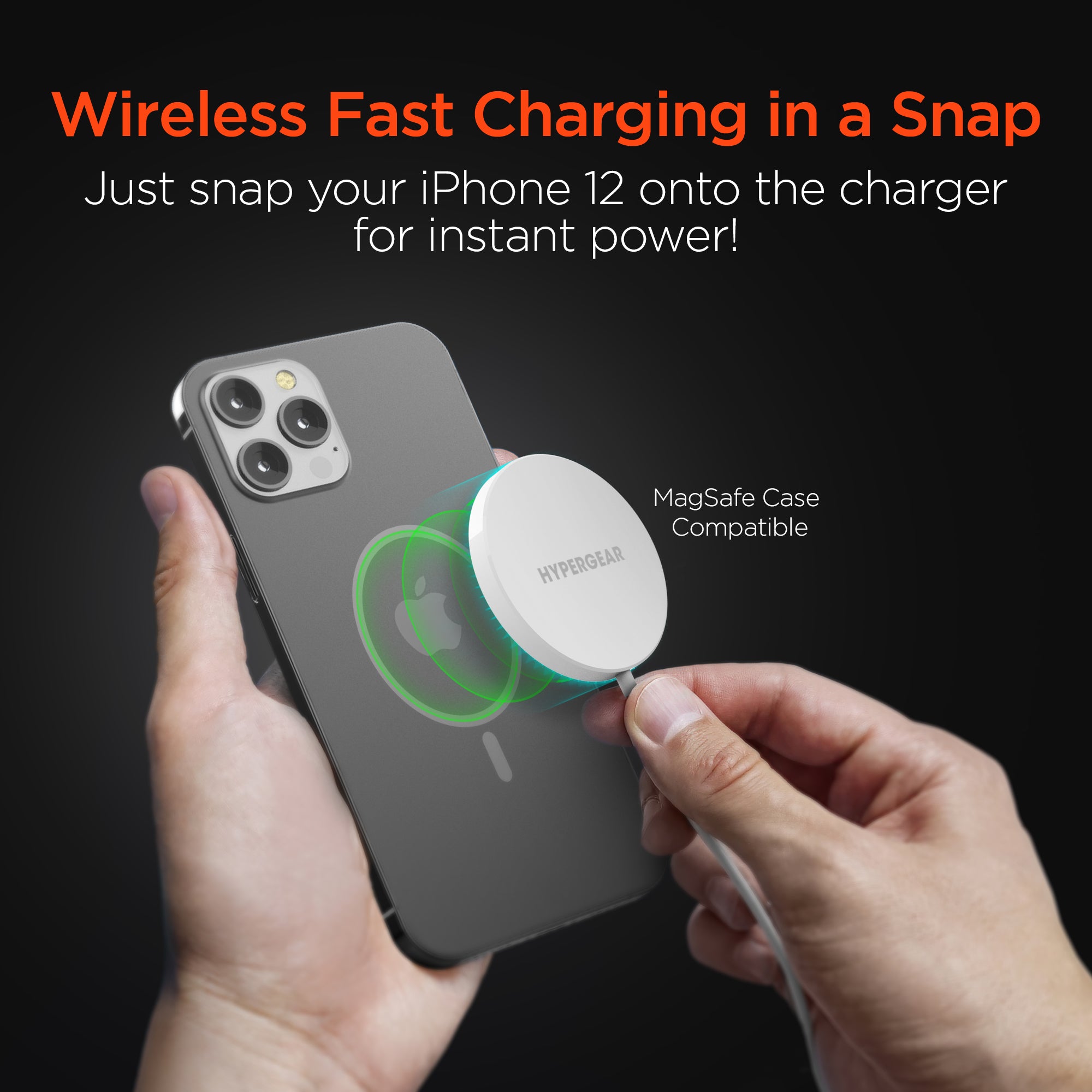  iPhone Magnetic Wireless Charger - Super Fast Mag Safe