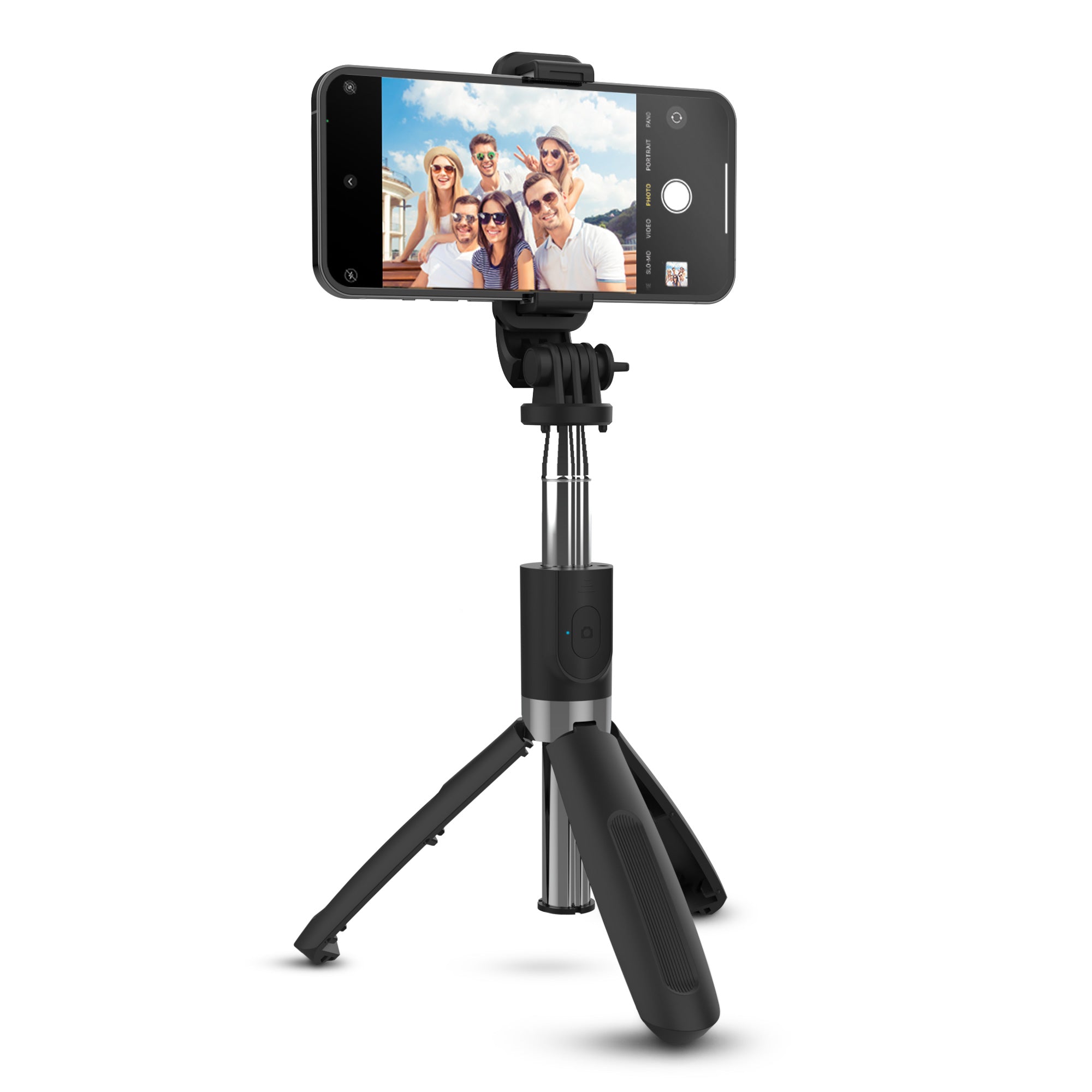 Selfie Stick Tripod with Remote, Mini Phone Tripod Stand, 3 in 1 Wireless  Bluetooth Selfie Stick for iOS & Android Devices, Portable Selfie Stick for