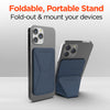 MagFold Stand + Wallet for MagSafe | Blue