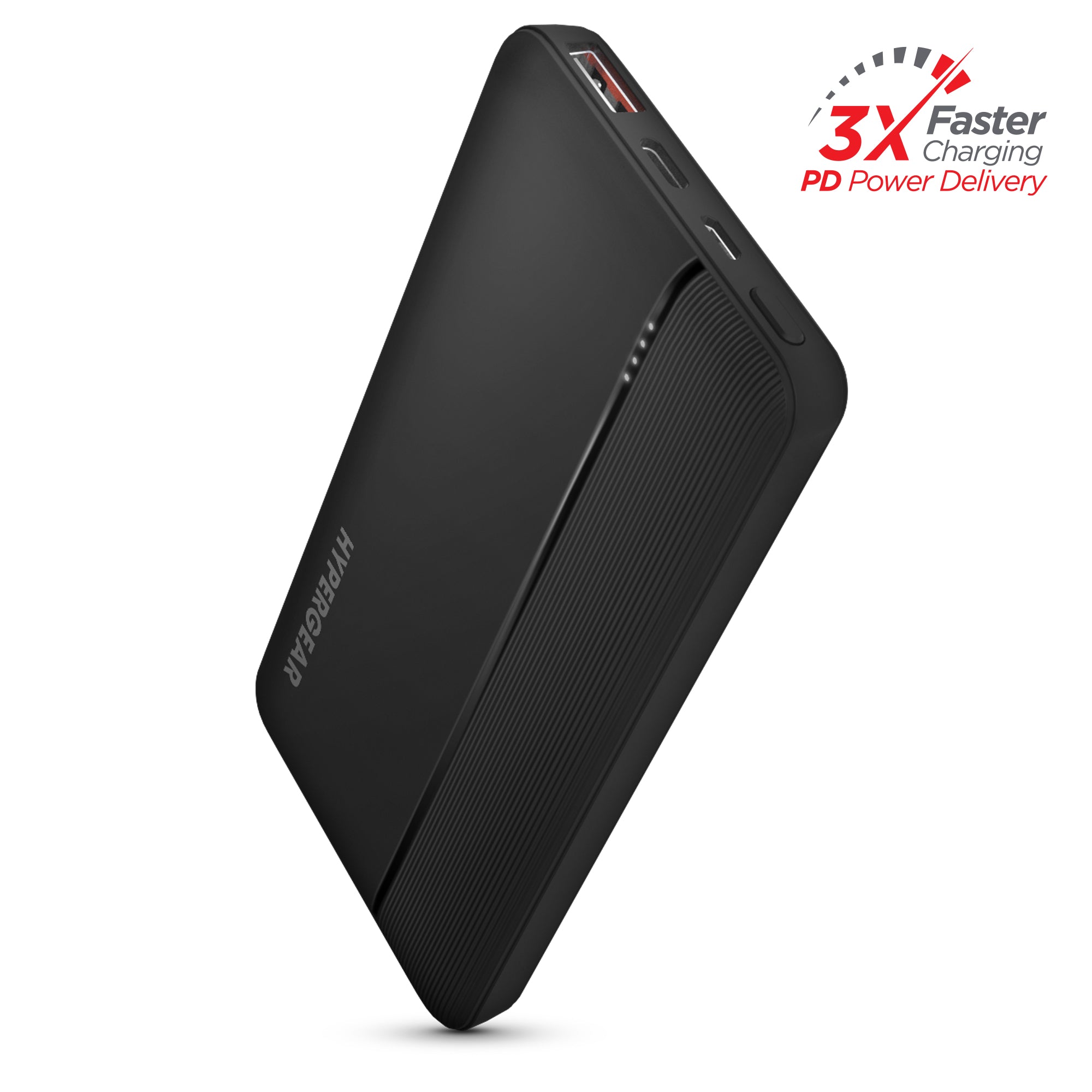 10,000mAh | Fast Charge Power Bank with 20W USB-C PD | Black