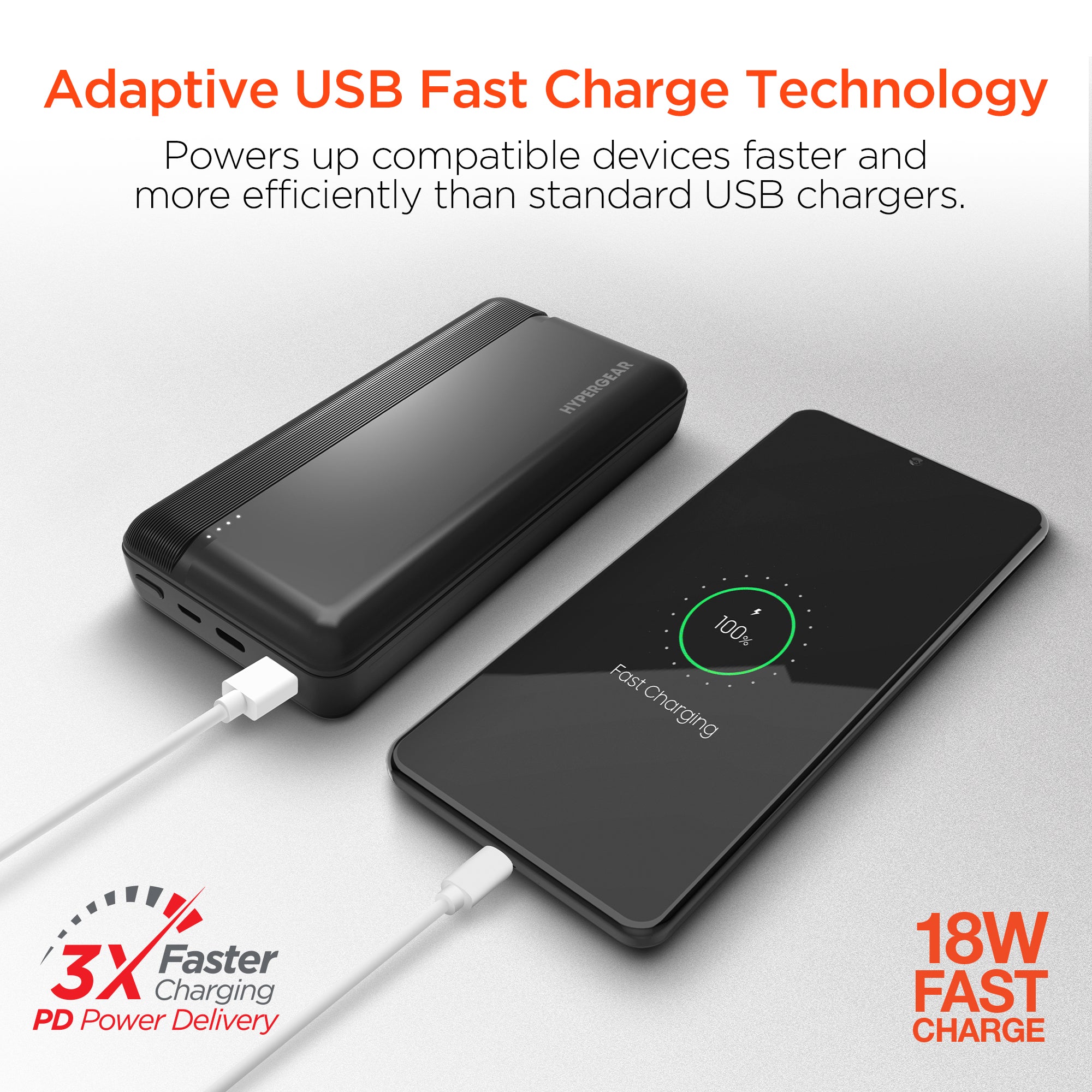 Anker PowerCore+ 10000mAh Power Bank with Built-in Lightning Connector -  Black  Portable Charger for iPhone X, iPad, Type C Devices in the Mobile  Device Chargers department at