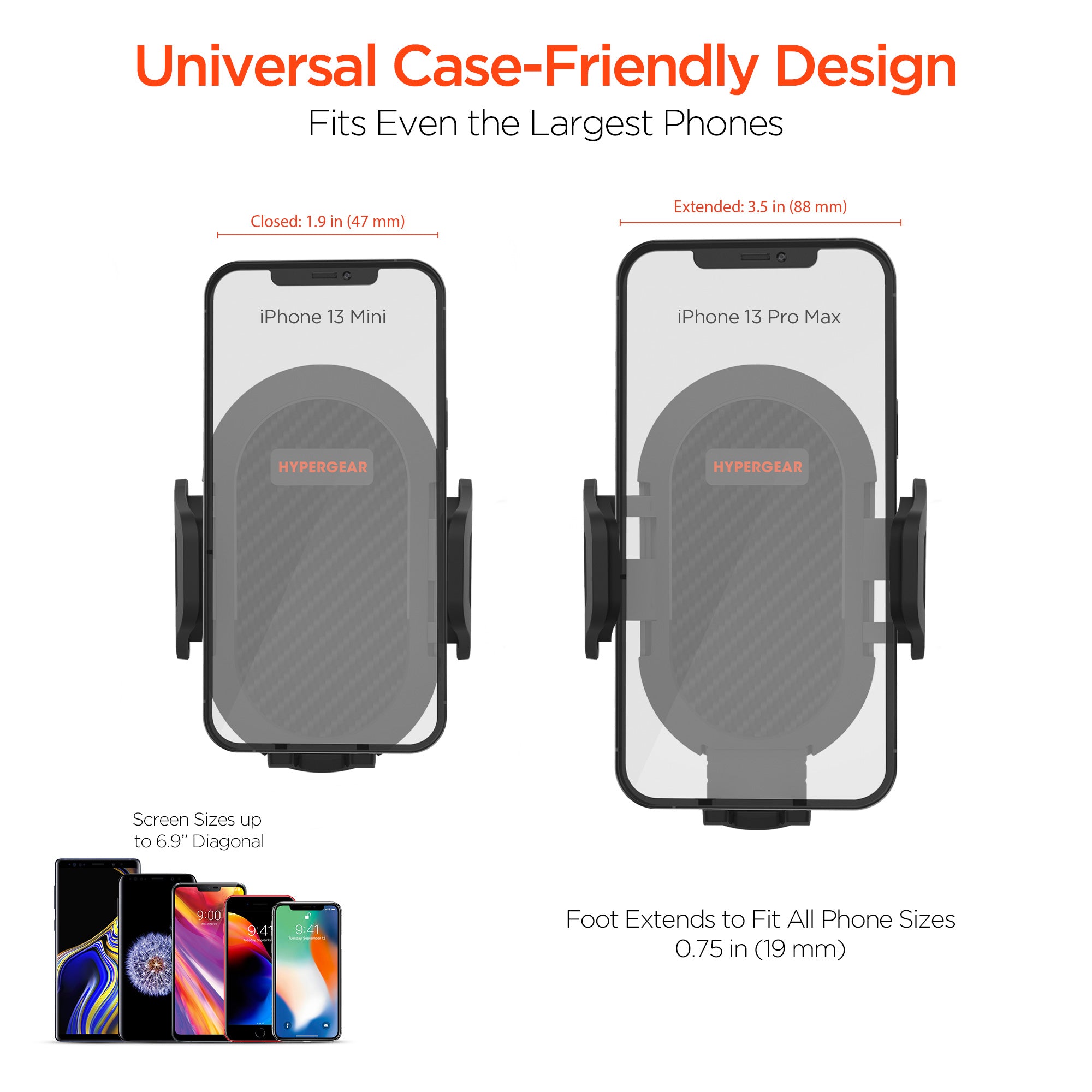 HyperGear Cup Holder Flex Universal Phone Mount