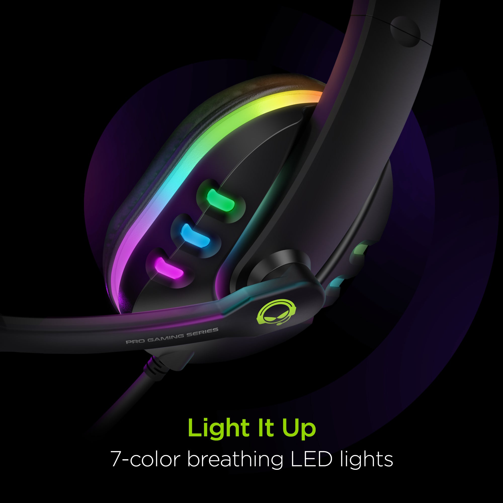 Wired Gaming Headset RGB Multi-Platform with Mic