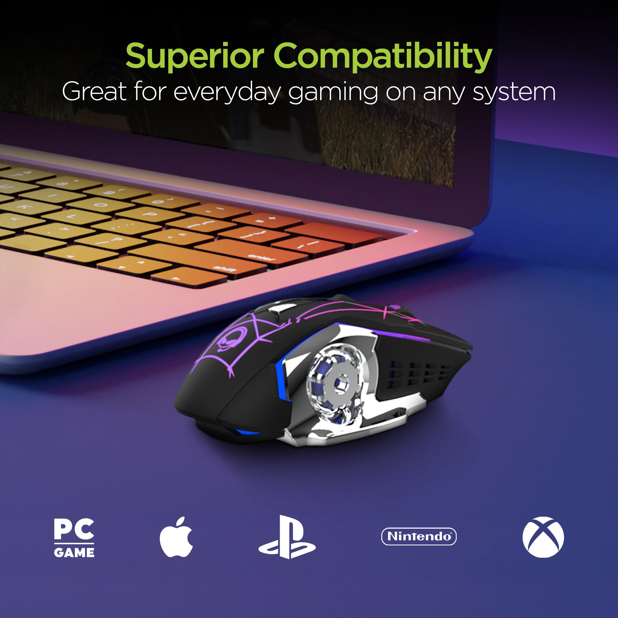 HyperGear Chromium Wireless Gaming Mouse