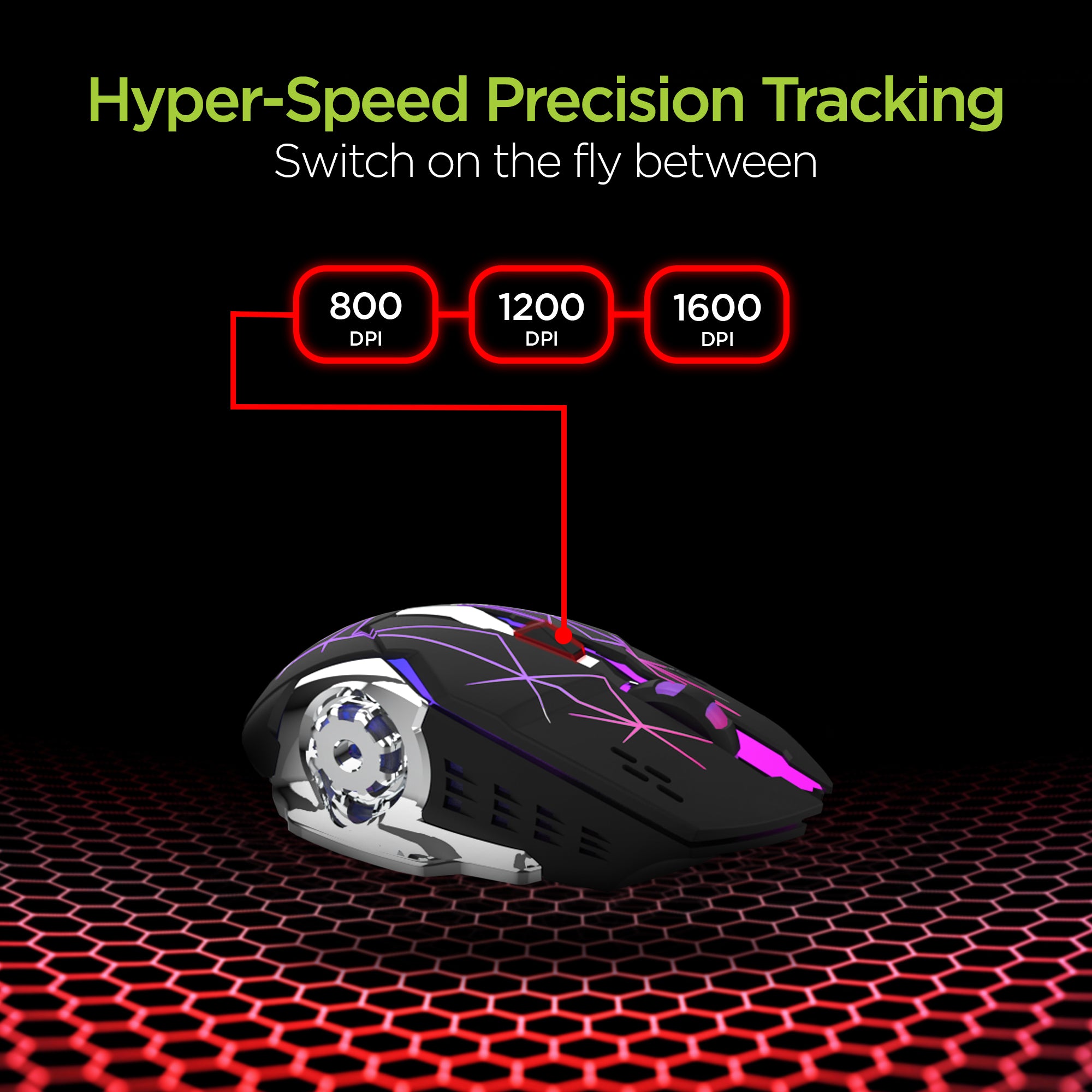 HyperGear Chromium Wireless Gaming Mouse