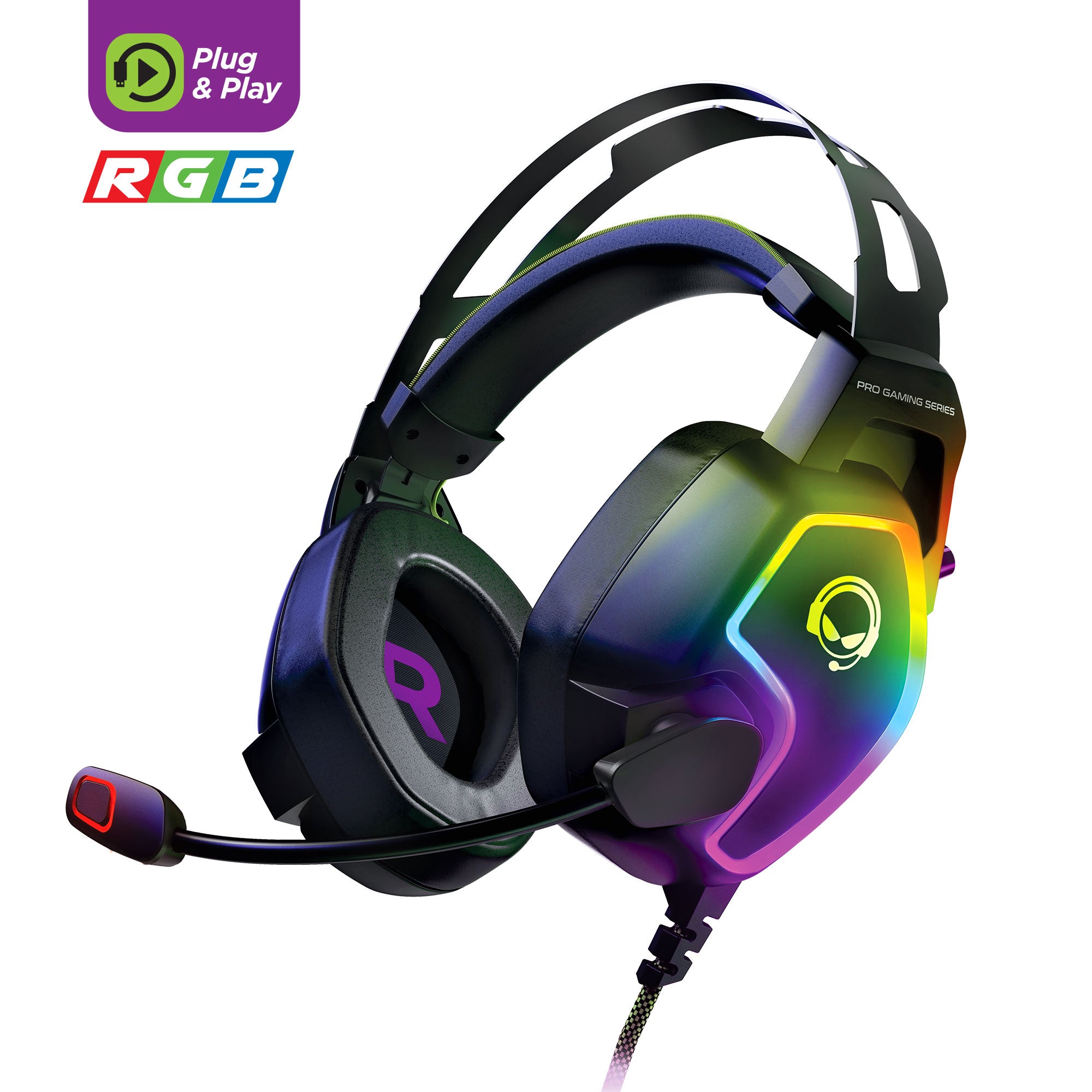 Profesional Gaming Headset, RGB Headset