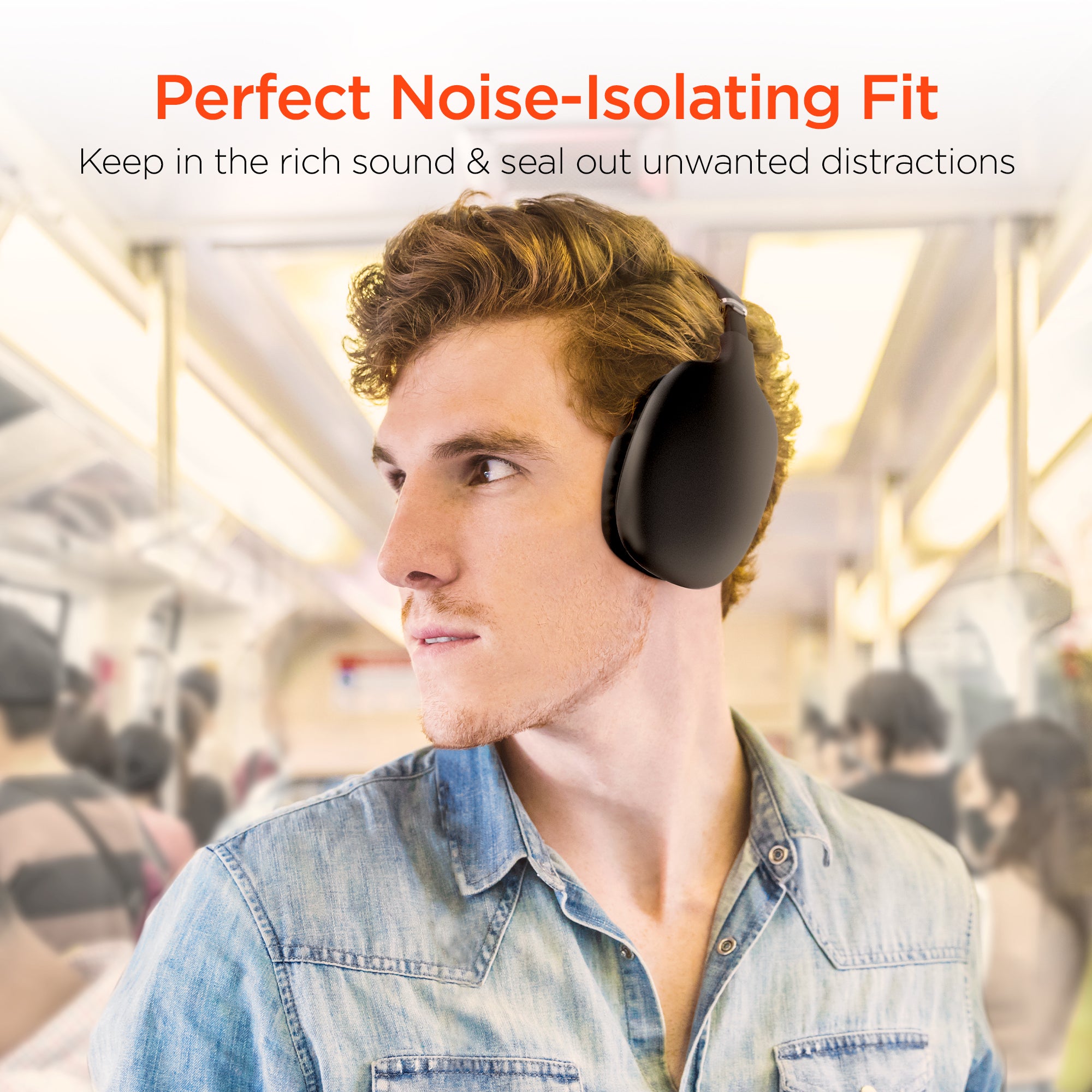 Soundcore by Anker Life Q35 Wireless Headphones over Ear Bluetooth Headset  Active Noise Cancelling, Black 