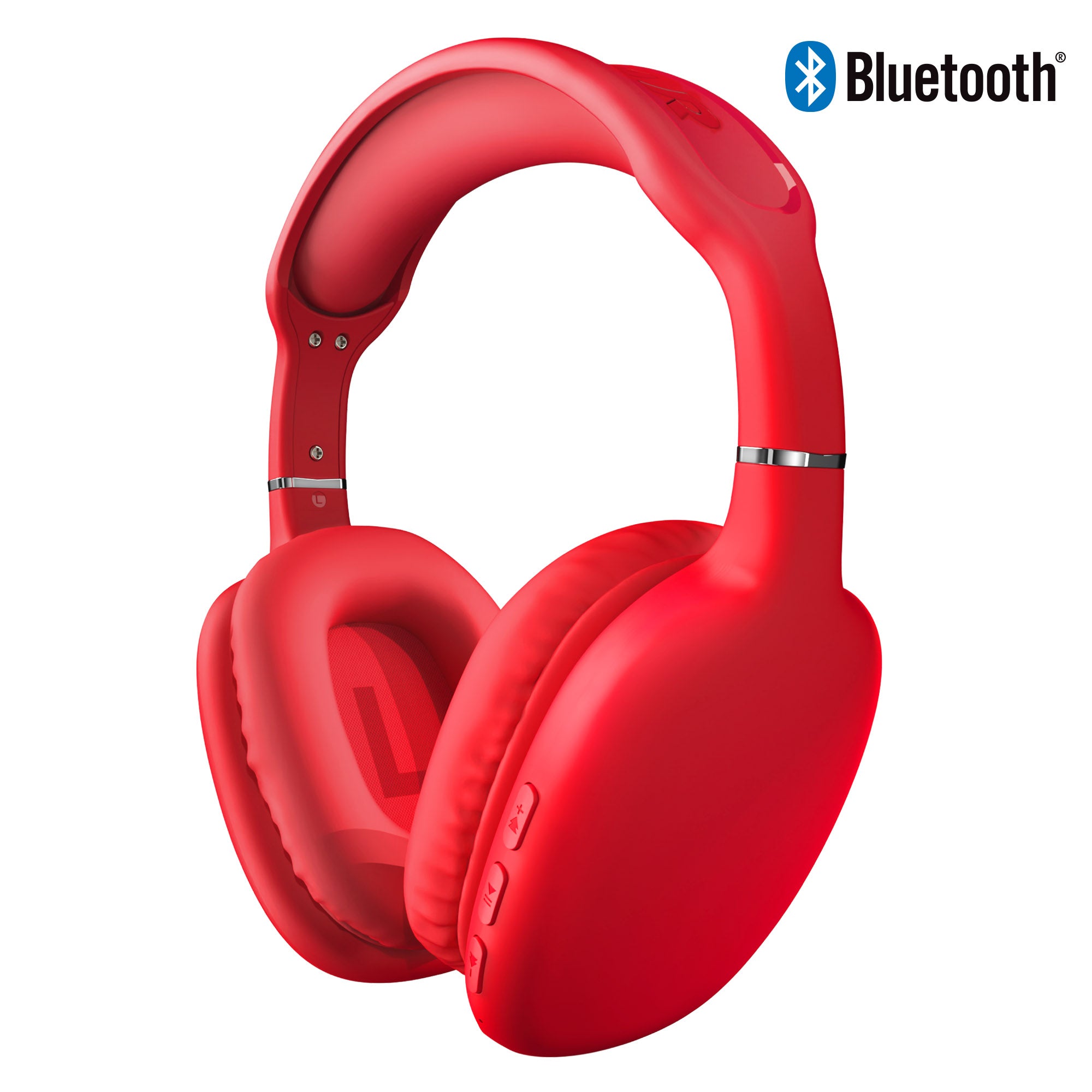 VIBEZ- Headphones Bluetooth – Rojo – Miamitek