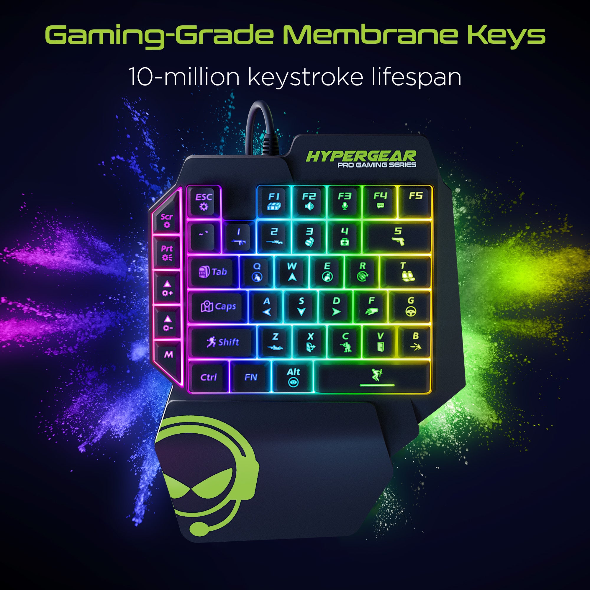Recommendations for best one-handed gaming keyboard?? I've found a handful  (pun intended) on  that look promising, but can't quite make up my  mind which keys/layout would be best. : r/pcmasterrace