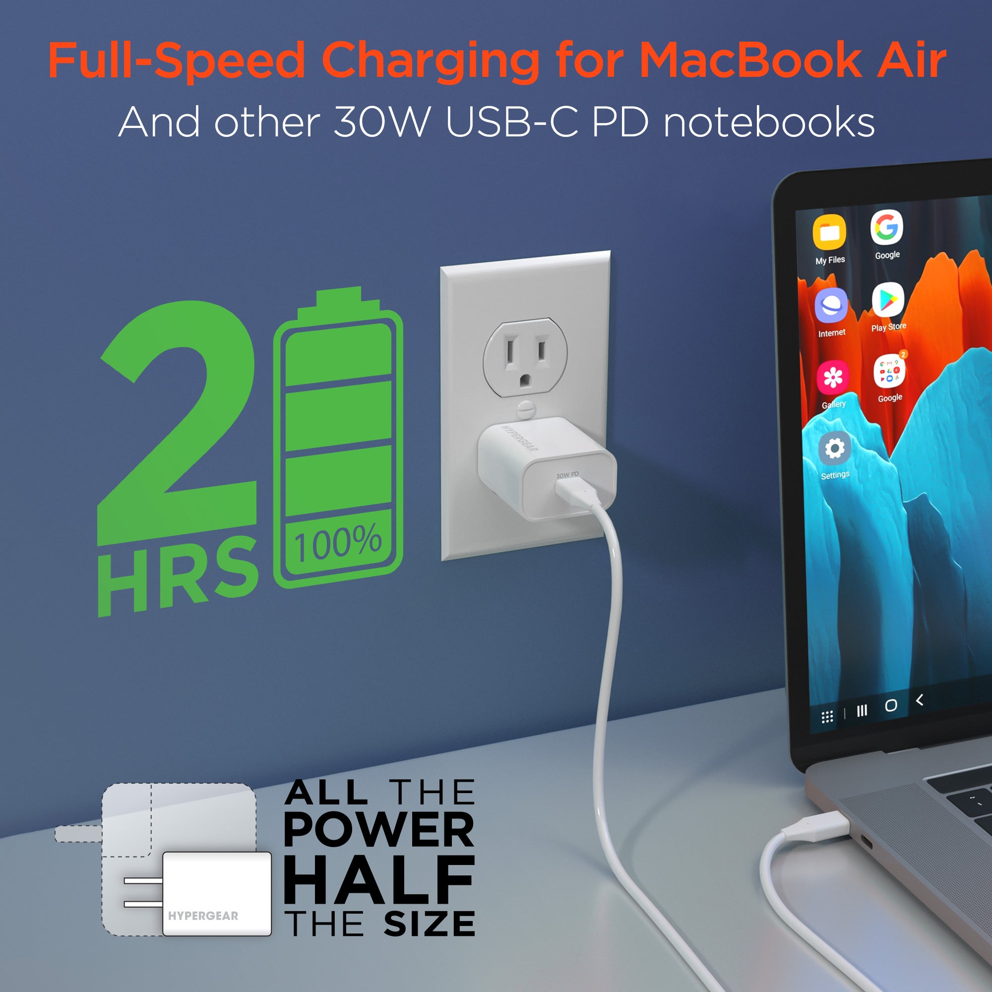 30W USB-C PD Fast Wall Charger with PPS